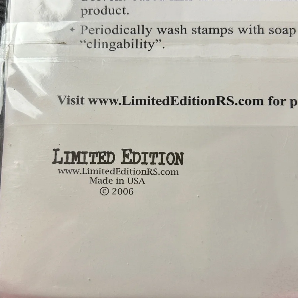 New Art Warehouse Danielle Johnson Christmas Clear circular Stamps Set